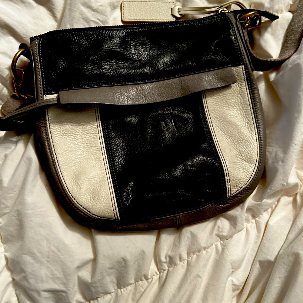 Fossil genuine leather crossbody bag